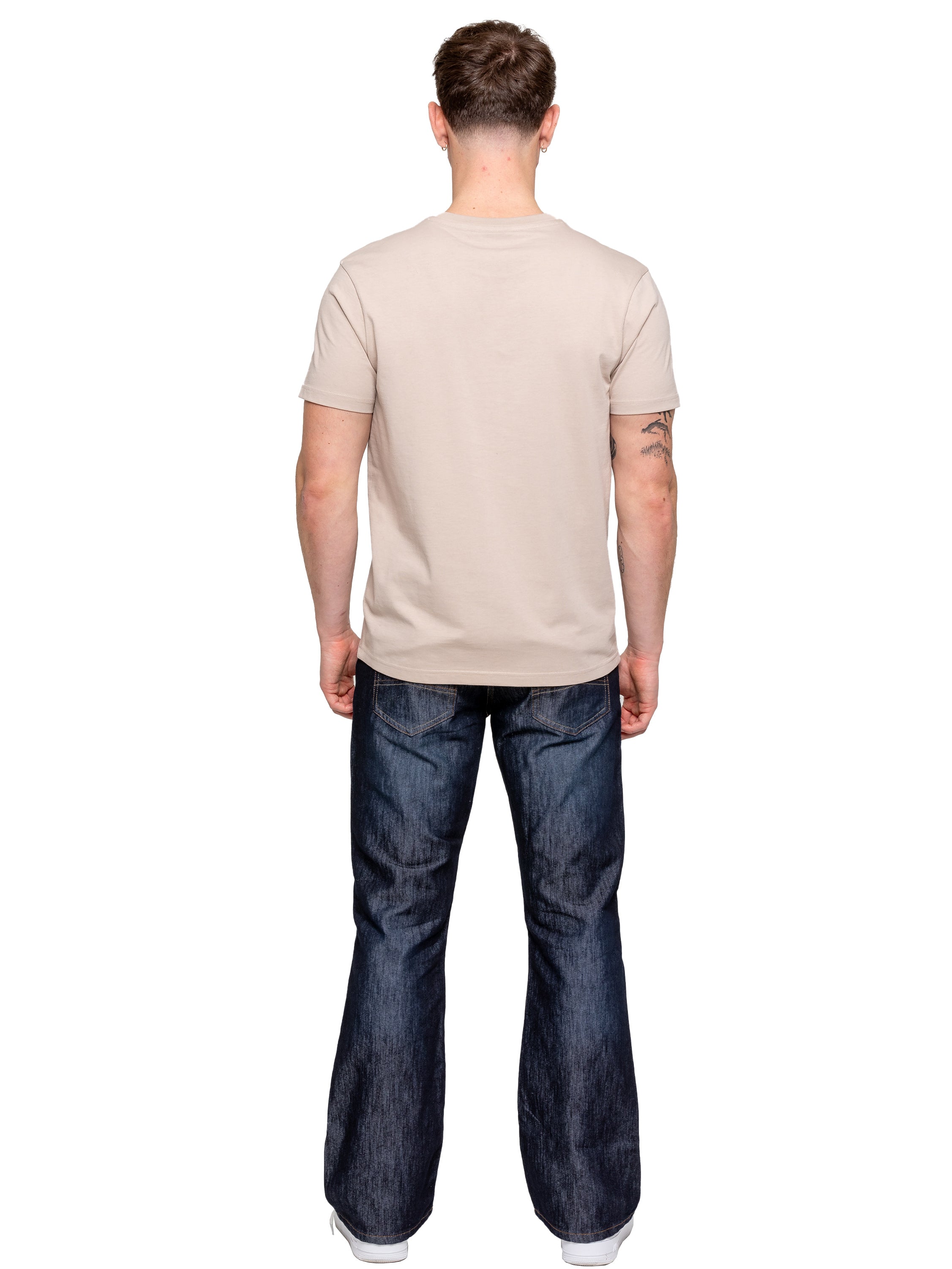 Noah Belted Bootcut Jeans - Dark Blue – Kruze Clothing