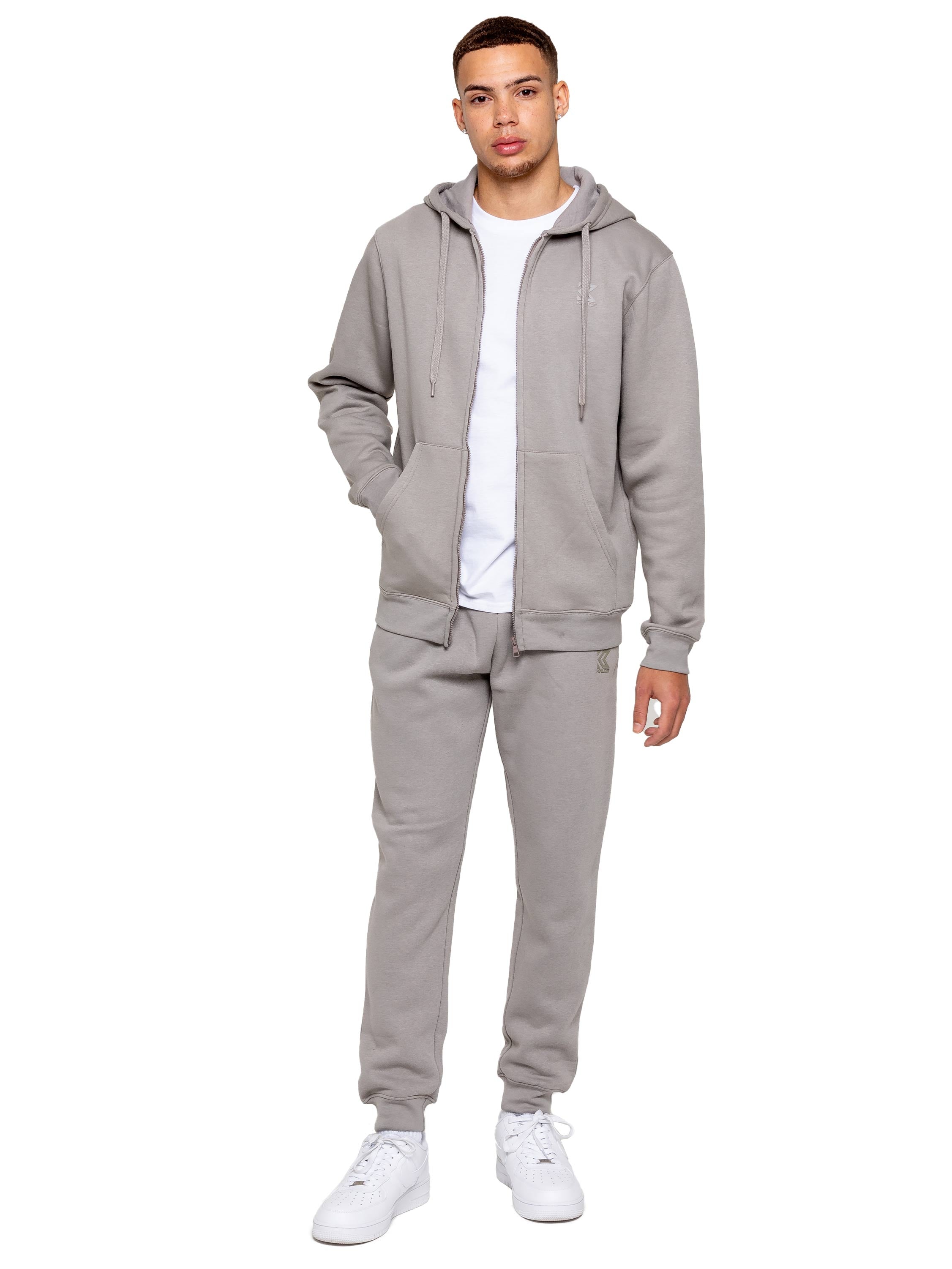 Tyson Zip Hoodie & Jogger Set - Grey – Kruze Clothing